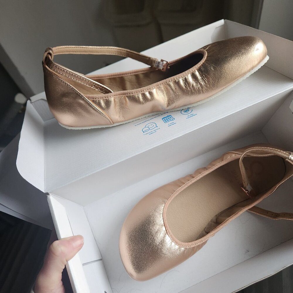 Shapen Tulip 3.0 Barefoot Ballet Flat in Bronze